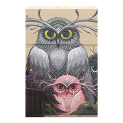 Graffiti Owl Design Shower Curtain 48  x 72  (Small) 