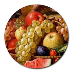 Fruits Round Mousepad by Excel