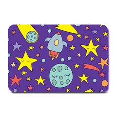 Card-with-lovely-planets Plate Mats by Simbadda