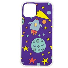 Card-with-lovely-planets Iphone 12 Pro Max Tpu Uv Print Case