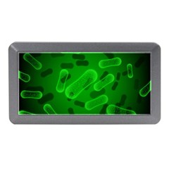 Green-rod-shaped-bacteria Memory Card Reader (mini) by Simbadda