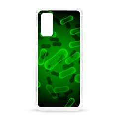 Green-rod-shaped-bacteria Samsung Galaxy S20 6 2 Inch Tpu Uv Case by Simbadda