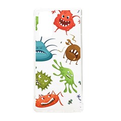 Dangerous-streptococcus-lactobacillus-staphylococcus-others-microbes-cartoon-style-vector-seamless-p Samsung Galaxy Note 20 Tpu Uv Case by Simbadda