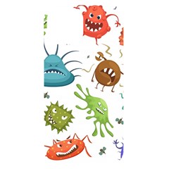 Dangerous-streptococcus-lactobacillus-staphylococcus-others-microbes-cartoon-style-vector-seamless-p Iphone 14 Black Uv Print Case by Simbadda