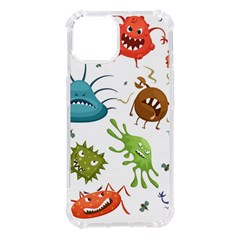 Dangerous-streptococcus-lactobacillus-staphylococcus-others-microbes-cartoon-style-vector-seamless-p Iphone 14 Tpu Uv Print Case by Simbadda