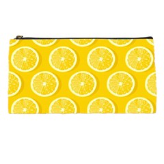 Lemon-fruits-slice-seamless-pattern Pencil Case by Simbadda