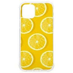 Lemon-fruits-slice-seamless-pattern Iphone 12/12 Pro Tpu Uv Print Case by Simbadda