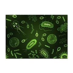 Bacteria-virus-seamless-pattern-inversion Sticker A4 (10 Pack)