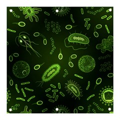 Bacteria-virus-seamless-pattern-inversion Banner And Sign 3  X 3  by Simbadda