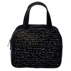 Math-equations-formulas-pattern Classic Handbag (One Side)