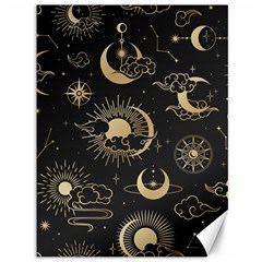 Asian-seamless-pattern-with-clouds-moon-sun-stars-vector-collection-oriental-chinese-japanese-korean Canvas 36  X 48  by Simbadda