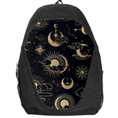 Asian-seamless-pattern-with-clouds-moon-sun-stars-vector-collection-oriental-chinese-japanese-korean Backpack Bag by Simbadda