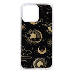 Asian-seamless-pattern-with-clouds-moon-sun-stars-vector-collection-oriental-chinese-japanese-korean Iphone 14 Pro Max Tpu Uv Print Case by Simbadda