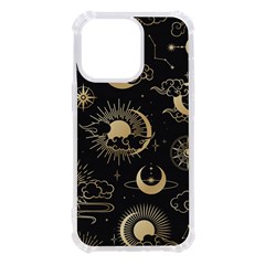 Asian-seamless-pattern-with-clouds-moon-sun-stars-vector-collection-oriental-chinese-japanese-korean Iphone 13 Pro Tpu Uv Print Case by Simbadda