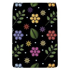 Embroidery-seamless-pattern-with-flowers Removable Flap Cover (l) by Simbadda