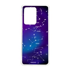 Realistic-night-sky-poster-with-constellations Samsung Galaxy S20 Ultra 6 9 Inch Tpu Uv Case by Simbadda