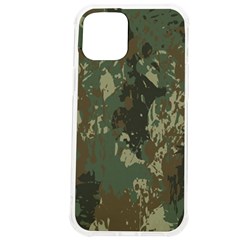 Camouflage-splatters-background Iphone 12 Pro Max Tpu Uv Print Case by Simbadda