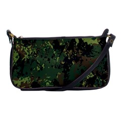 Military-background-grunge---- Shoulder Clutch Bag