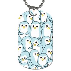 Penguins-pattern Dog Tag (two Sides) by Simbadda