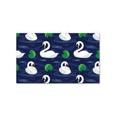 Swan-pattern-elegant-design Sticker Rectangular (10 pack)