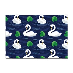 Swan-pattern-elegant-design Sticker A4 (100 pack)