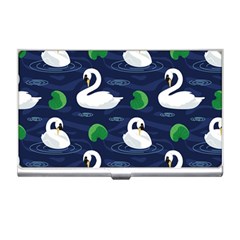 Swan-pattern-elegant-design Business Card Holder