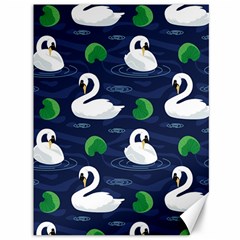 Swan-pattern-elegant-design Canvas 36  x 48 