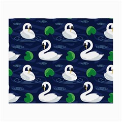 Swan-pattern-elegant-design Small Glasses Cloth (2 Sides)