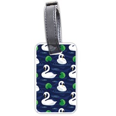 Swan-pattern-elegant-design Luggage Tag (one side)