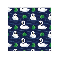 Swan-pattern-elegant-design Square Satin Scarf (30  x 30 )