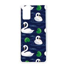 Swan-pattern-elegant-design Samsung Galaxy S20Plus 6.7 Inch TPU UV Case