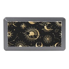 Asian Seamless Pattern With Clouds Moon Sun Stars Vector Collection Oriental Chinese Japanese Korean Memory Card Reader (mini)