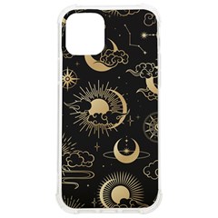 Asian Seamless Pattern With Clouds Moon Sun Stars Vector Collection Oriental Chinese Japanese Korean Iphone 12/12 Pro Tpu Uv Print Case by Grandong