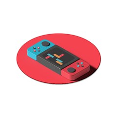 Gaming Console Video Sticker (oval) by Grandong