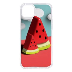 Strawberries Fruit Iphone 14 Plus Tpu Uv Print Case