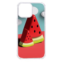 Strawberries Fruit Iphone 13 Pro Max Tpu Uv Print Case by Grandong