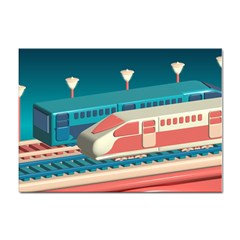 Bridge Transportation Train Toys Sticker A4 (100 pack)