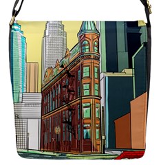Building Urban Architecture Tower Flap Closure Messenger Bag (s) by Grandong