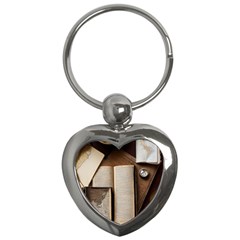 Generated Desk Book Inkwell Pen Key Chain (heart) by Grandong