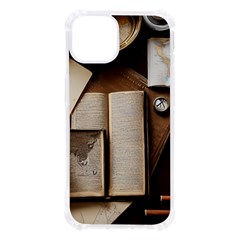 Generated Desk Book Inkwell Pen Iphone 13 Tpu Uv Print Case by Grandong