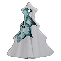 Skirt  Christmas Tree Ornament (Two Sides)