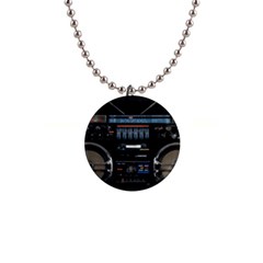 Vintage Radio 1  Button Necklace