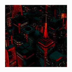 A Dark City Vector Medium Glasses Cloth by Proyonanggan