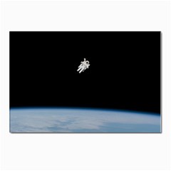 Amazing Stunning Astronaut Amazed Postcard 4 x 6  (Pkg of 10)