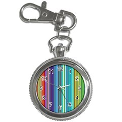 Color Stripes Key Chain Watches by Proyonanggan