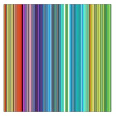 Color Stripes Square Satin Scarf (36  X 36 ) by Proyonanggan