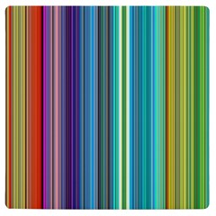 Color Stripes Uv Print Square Tile Coaster  by Proyonanggan