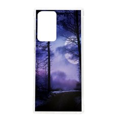 Moonlit A Forest At Night With A Full Moon Samsung Galaxy Note 20 Ultra Tpu Uv Case