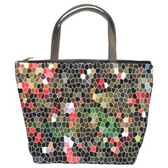 Colorful Abstract Background Bucket Bag by Proyonanggan