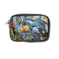 Colorful Aquatic Life Wall Mural Coin Purse by Proyonanggan